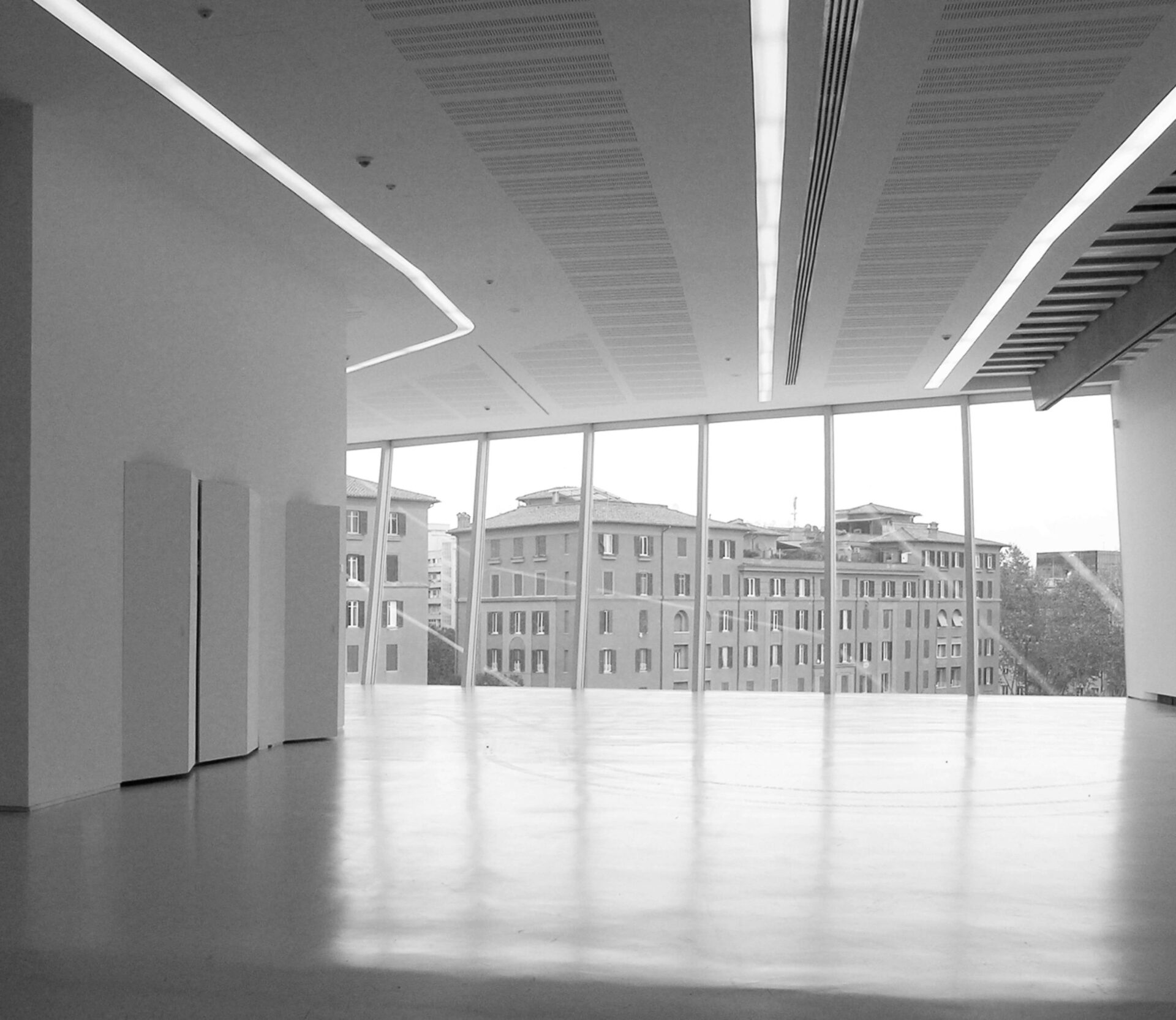 foto di chiusura impianti aperta Museo Maxxi