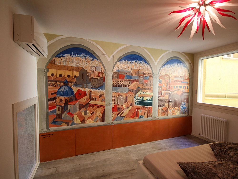 Porte filo muro rivestite Chiuse