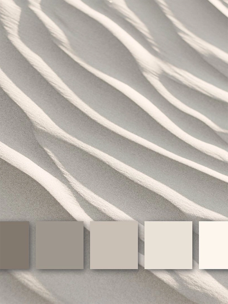 Scala di colori neutri