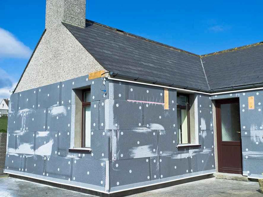 Cappotto termico esterno costruzione