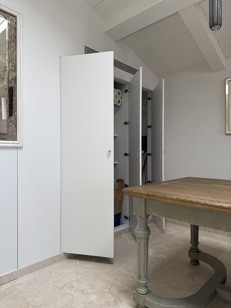 Ante filo muro aperte