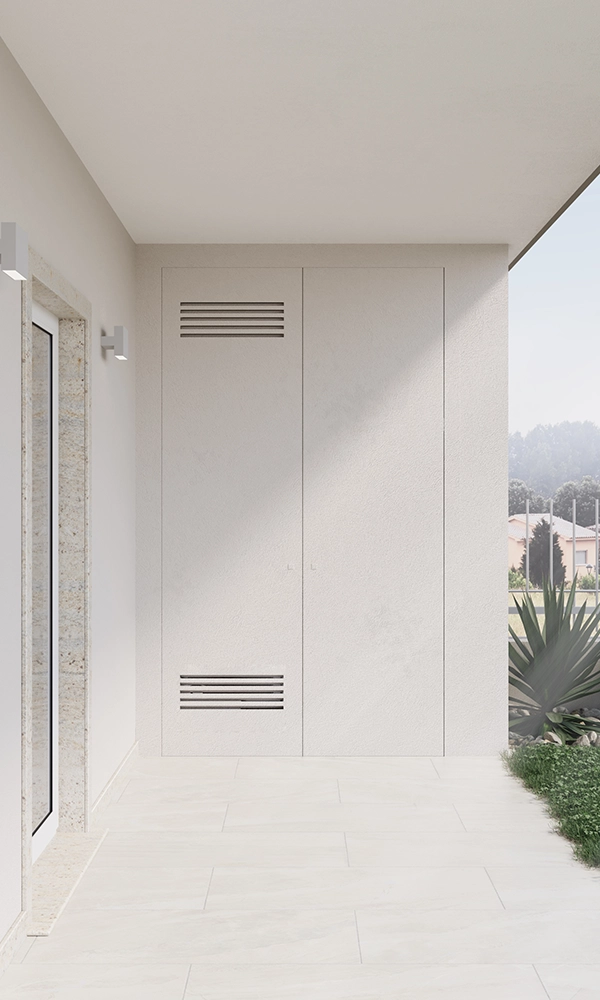 armadio da esterno terrazzo chiuso