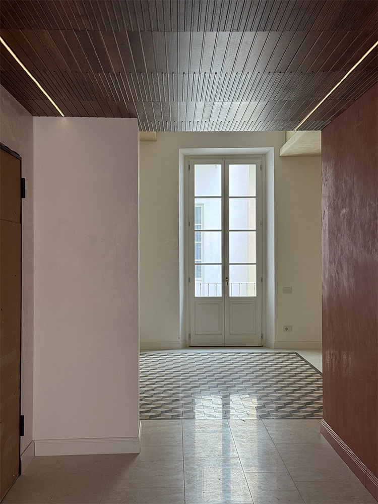 Botola a soffitto Palazzo dell'Arcone Chiusa