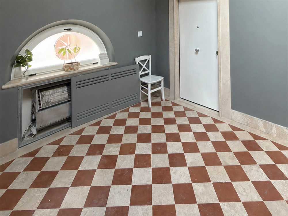 Collettore aperto Villa Olgiata